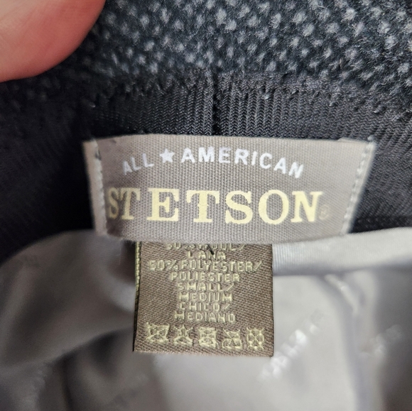Stetson All American Wool Blend hat fedora size small/medium - Picture 2 of 8